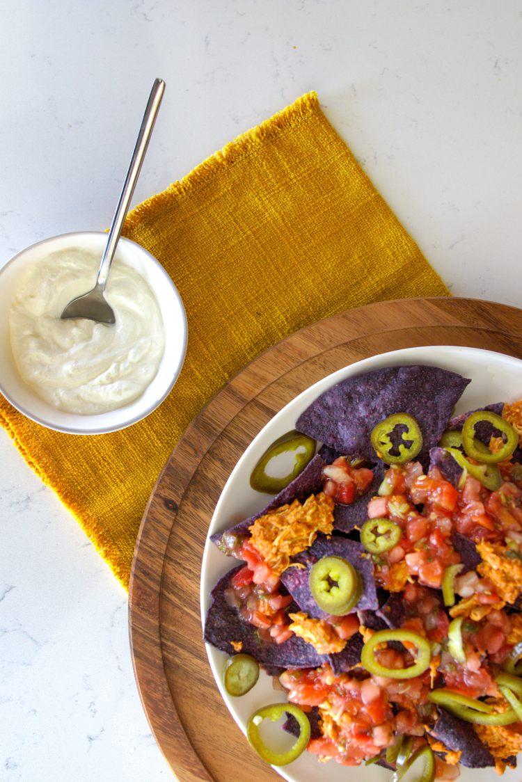 Blue Line Nachos